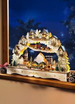 Kaarsenboog met LED-verlichting 