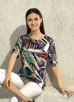 Shirt met all-over print 