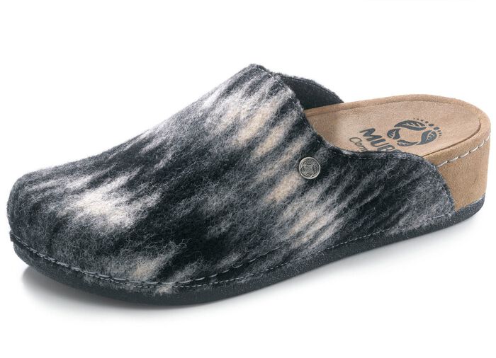 Mubb pantoffels gemaakt van wolvilt 