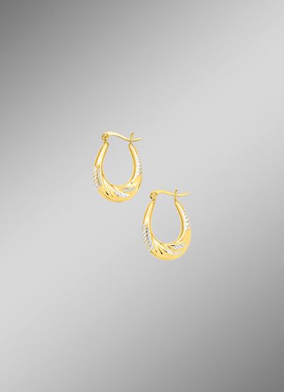 Oorringen zilver 925/- 