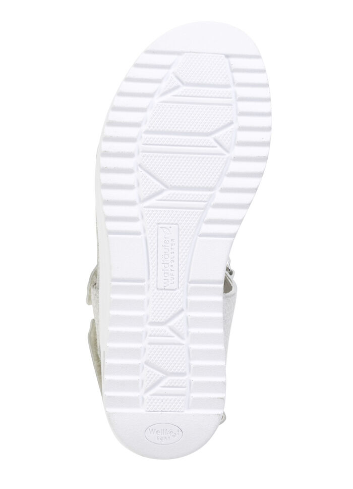 Ranger-sandaal met effectief reliëf ZILVER