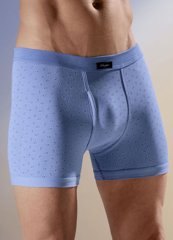 Set van vier onderbroeken, met allover dessin 