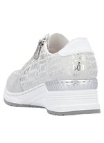 Rieker vetersneakers gemaakt van bedrukt synthetisch materiaal 