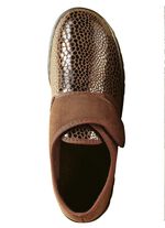 Florett lage damesschoen met klittenband in een extra brede pasvorm 