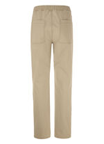 Comfortabele pull-on broek in 3 kleuren BEIGE