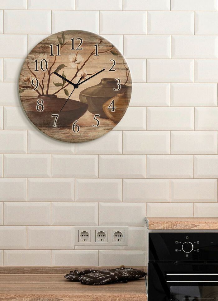 Wandklok in vintage look 