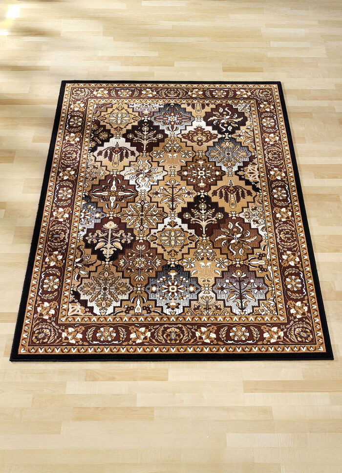 Geweven vloerkleden en tapijten BEIGE