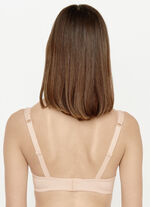 Susa dirndl-bh met gebloemd, elastisch kant aan de voorzijde BEIGE