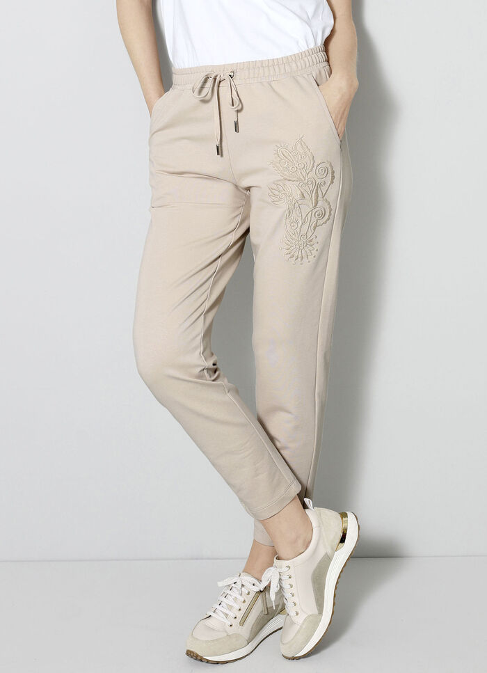 Broek in joggingstijl 