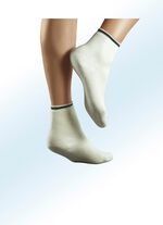 Angora bedsokken met zachte boord 