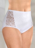 Set van drie slips met elastische kant 