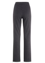 Broek met krijtstreep in een modieuze wijdte 