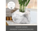 Plantenpot van Botanyia in een elegante natuursteenlook MARMERGRIJS
