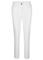 Broek in 5-pocketvorm WIT