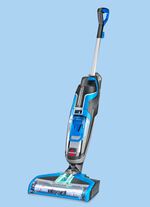 Bissell nat- en droogstofzuiger, incl. 3 borstels en reinigingsmiddel BLAUW