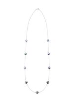 Ketting met barokke Tahitiaanse kweekparels 