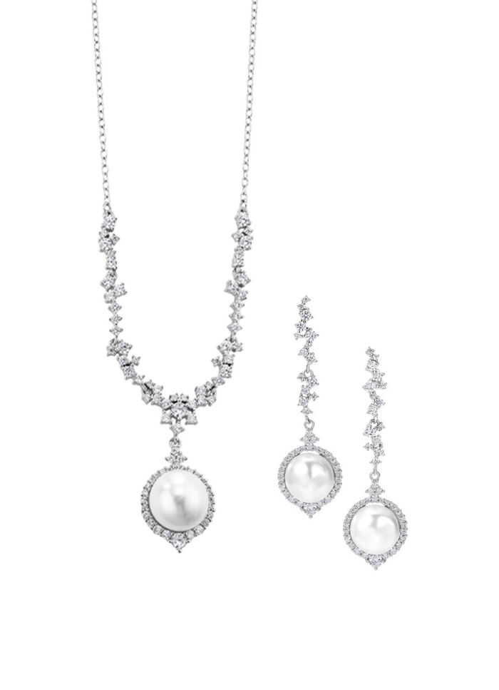 Sieradenset, 2 stuks 925/- 