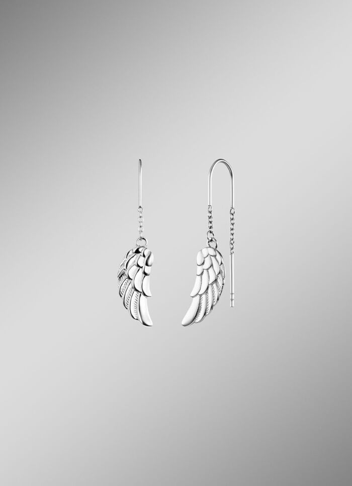 Sterling zilveren vleugeloorbellen 