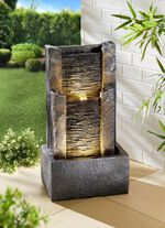 Fendi waterwand met LED-verlichting 