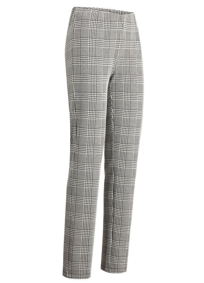 Broek met glencheck-design 