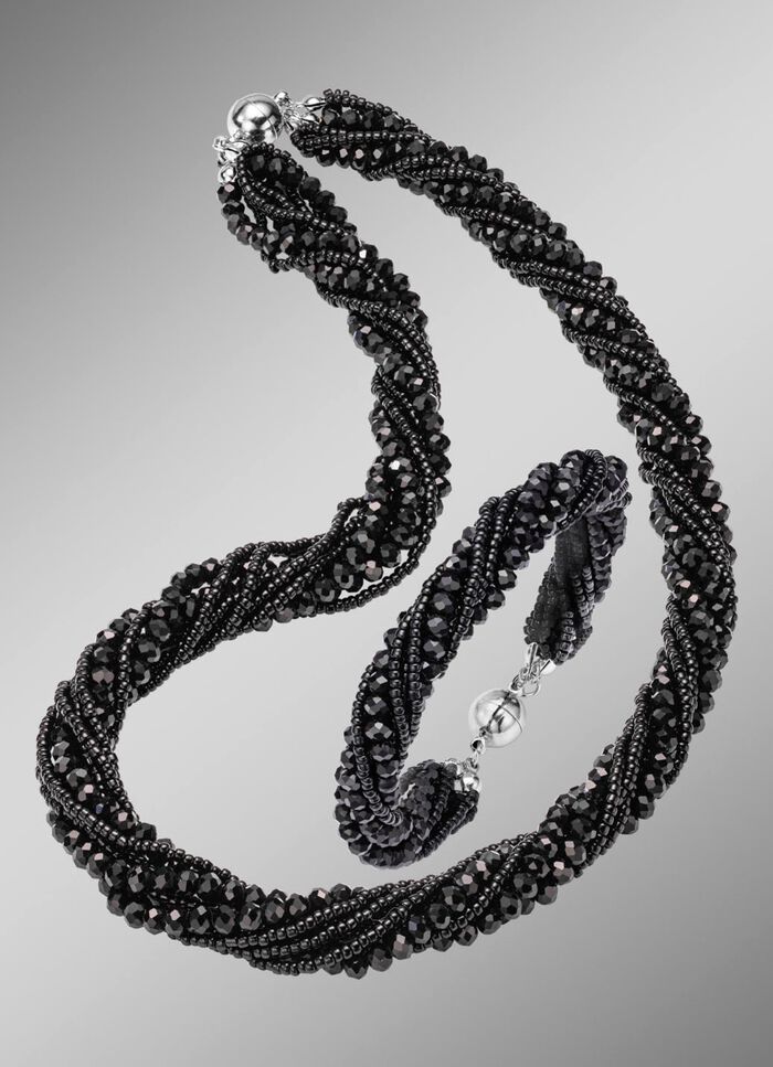 Prachtig sprankelende 2-delige sieradenset 