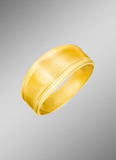 Mooie damesring in glans/mat 