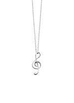 Elegantie ontmoet muziek: hanger met ankerketting 