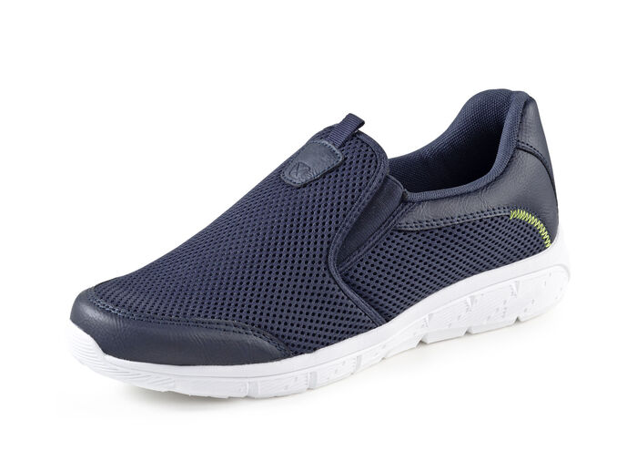 Slippers gemaakt van gewatteerd textielmateriaal MARINE