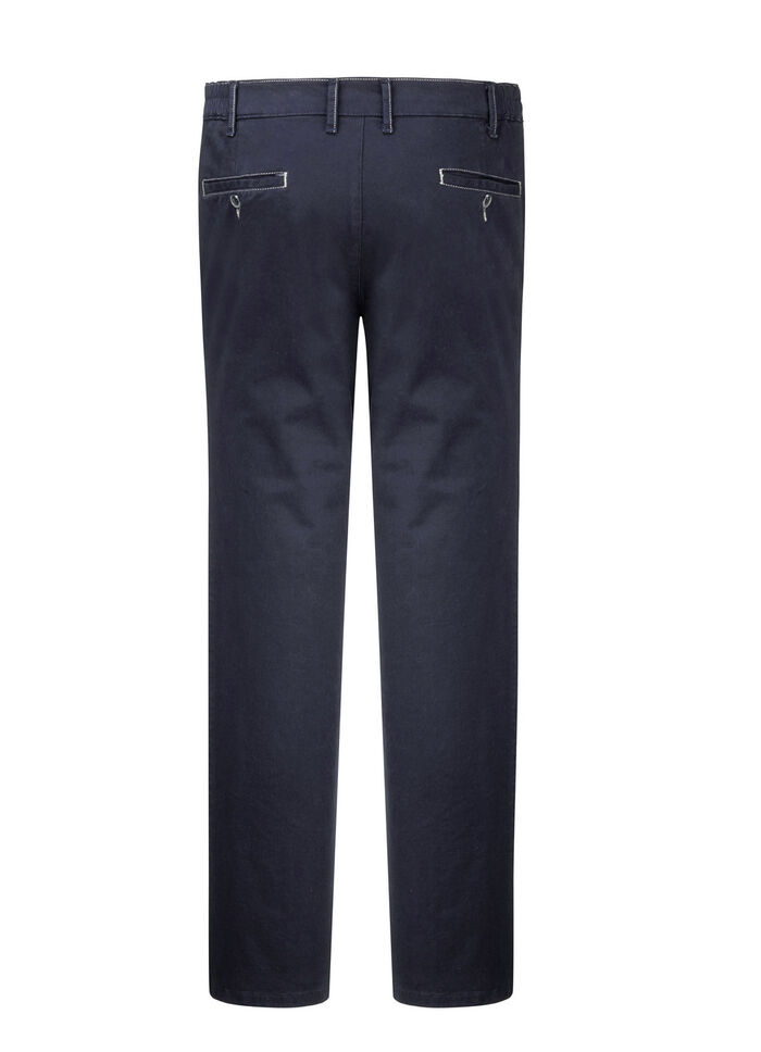 Broek "Francesco Botti" in 3 kleuren MARINE