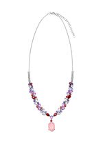 Betoverende ketting met echte edelstenen 