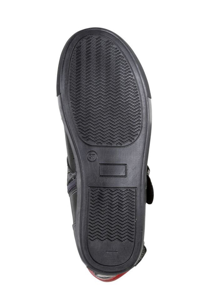 Andrea Conti laarsje met twee verstelbare decoratieve gespen 