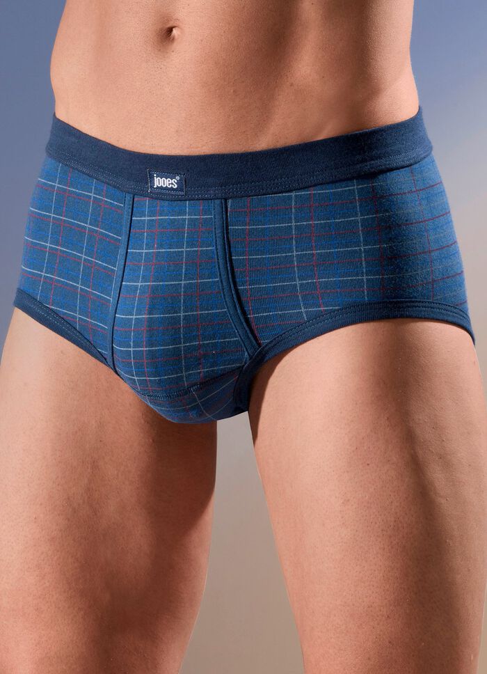 Set van vijf slips van fijne rib 