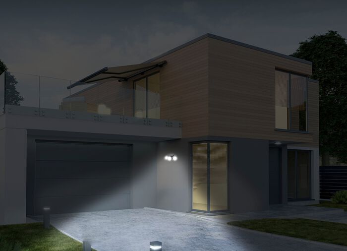 Panta Trio Solar LED-spot 