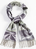 Sjaal met fantasiedessin 