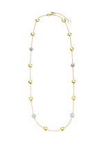 Prachtige ankerketting in twee kleuren 