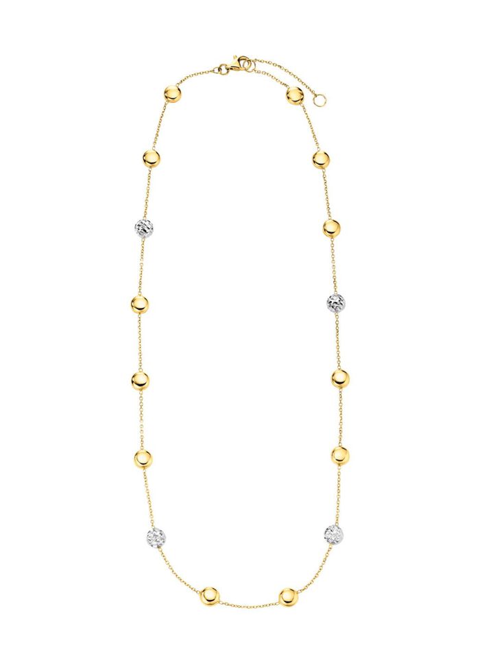 Prachtige ankerketting in twee kleuren 