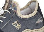 Rieker sneakers met snelsluiting JEANSBLAUW/BEIGE