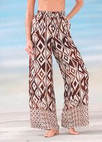 Laurina broek met elastische tailleband 