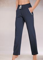 Broek met comfortabele elastische tailleband MARINE