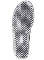 Andrea Conti sneakers met slimme contrasterende vetersluiting NAVY-ROOD