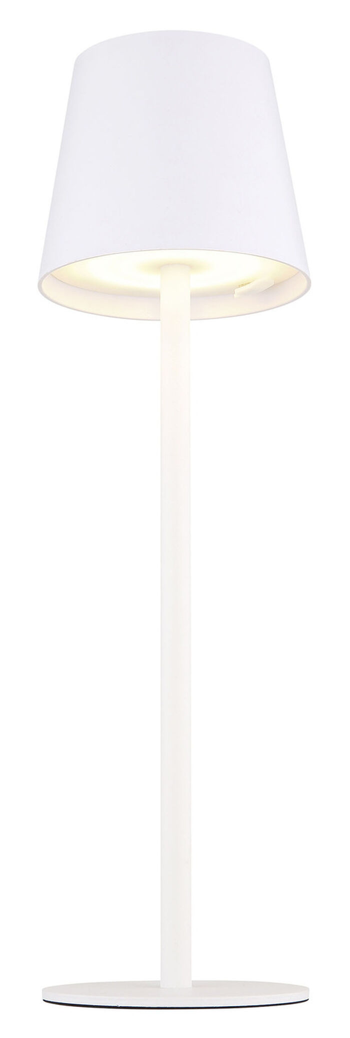 Moderne tafellamp voor binnen en buiten WIT