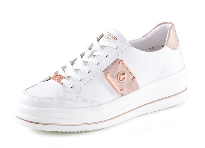 Remonte sneakers met metallic details 