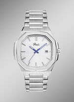 Quartz herenhorloge van roestvrij staal 