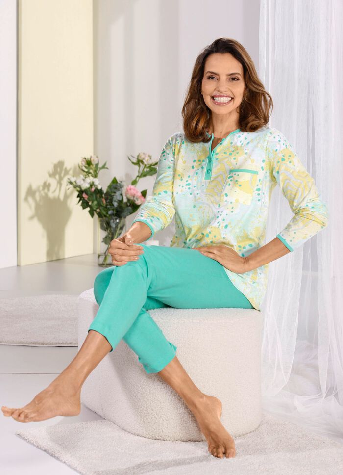 Twee-pack pyjama's met lange mouwen en lange broek 