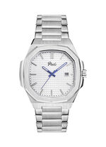 Quartz herenhorloge van roestvrij staal 