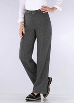 Broek in modieuze breedte 