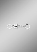 Witgouden magnetische sluiting 