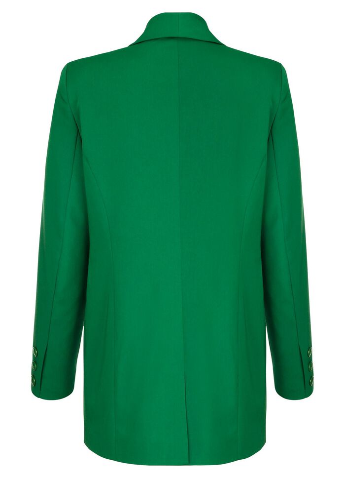 Blazer met sjaalkraag 