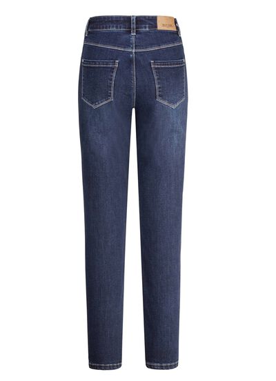 Jeans met praktisch telefoonzakje 