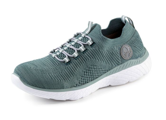 Rieker, lichtgewicht damessneakers, breedte G, met MemoSoft textiel binnenzool MUNT